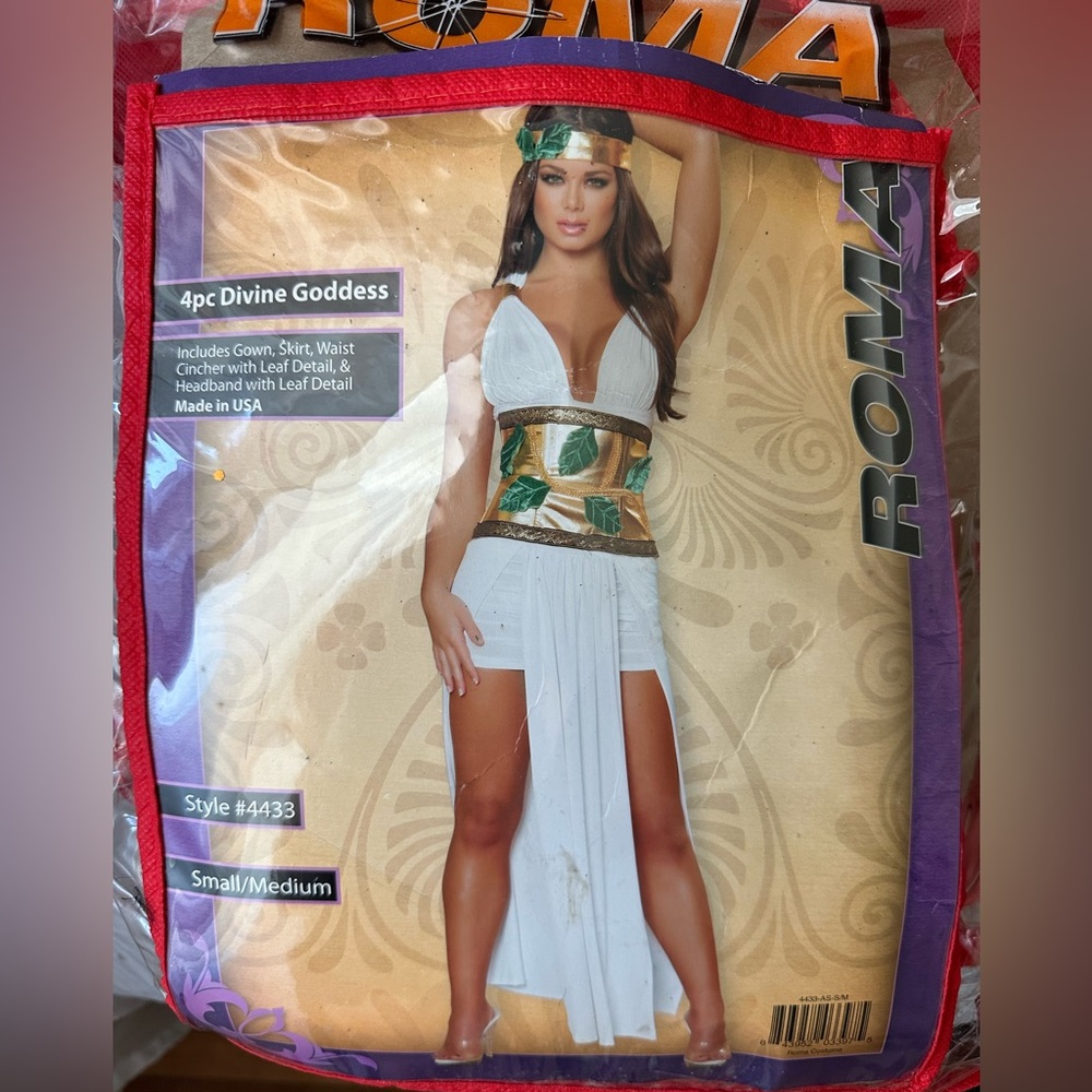 Divine goddess costume small/medium. Halloween costume